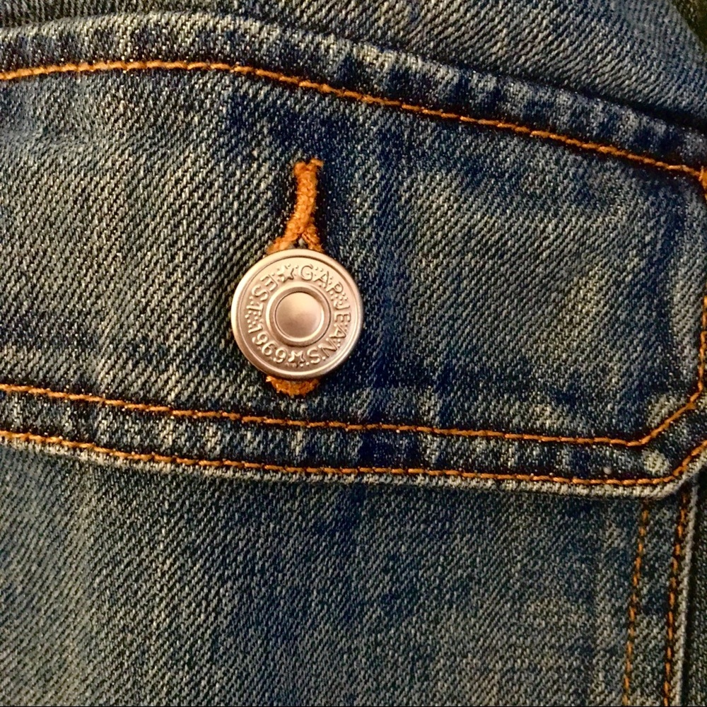 Gap 1969 Classic Blue Oversized Denim Jacket - Picture 6 of 8
